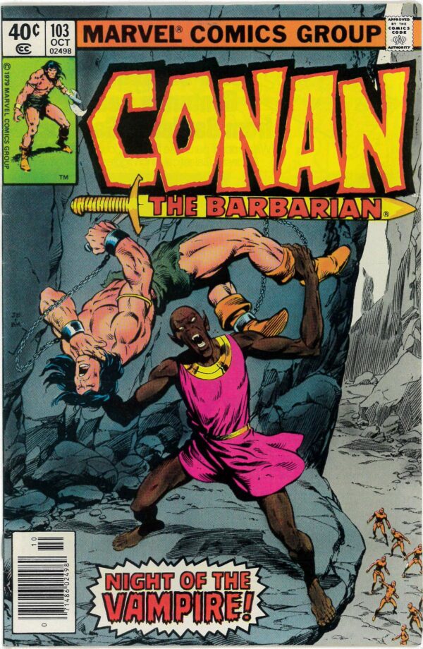 CONAN THE BARBARIAN (1970-1993 SERIES) #103: Newsstand: VF/NM