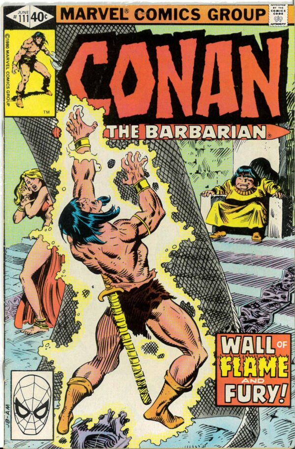 CONAN THE BARBARIAN (1970-1993 SERIES) #111: VF