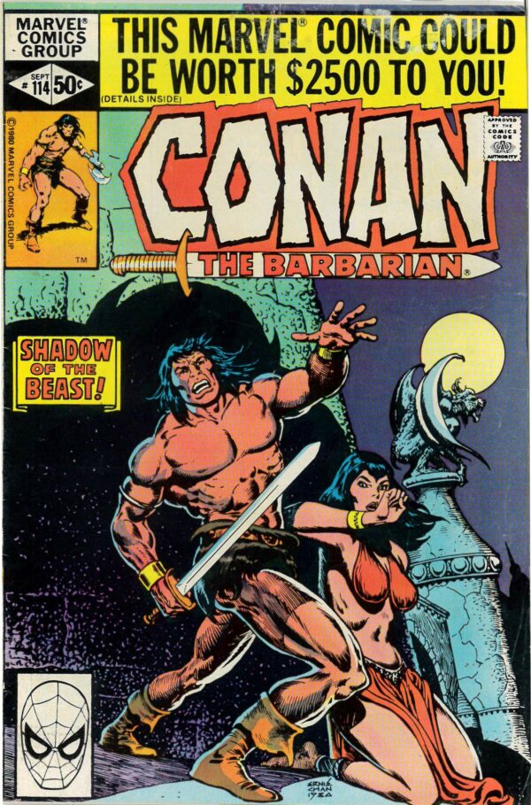 CONAN THE BARBARIAN (1970-1993 SERIES) #114: VG