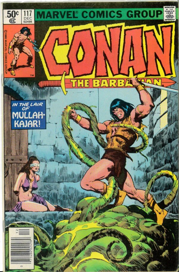 CONAN THE BARBARIAN (1970-1993 SERIES) #117: Newsstand: VG/FN