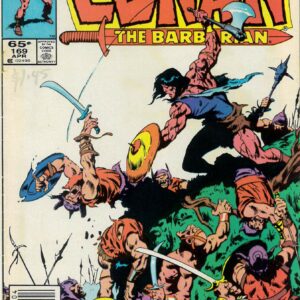 CONAN THE BARBARIAN (1970-1993 SERIES) #169: Newsstand: FN