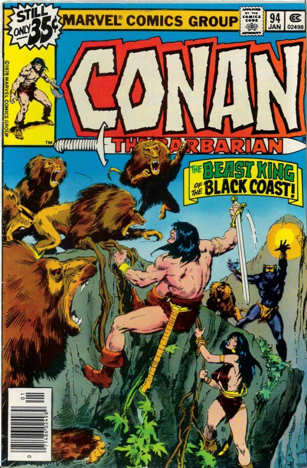 CONAN THE BARBARIAN (1970-1993 SERIES) #94: Belit: Zula: VF/NM