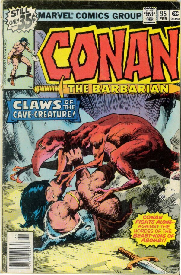 CONAN THE BARBARIAN (1970-1993 SERIES) #95: Belit: VG