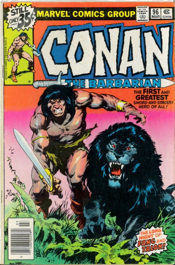 CONAN THE BARBARIAN (1970-1993 SERIES) #96: Belit: VG/FN