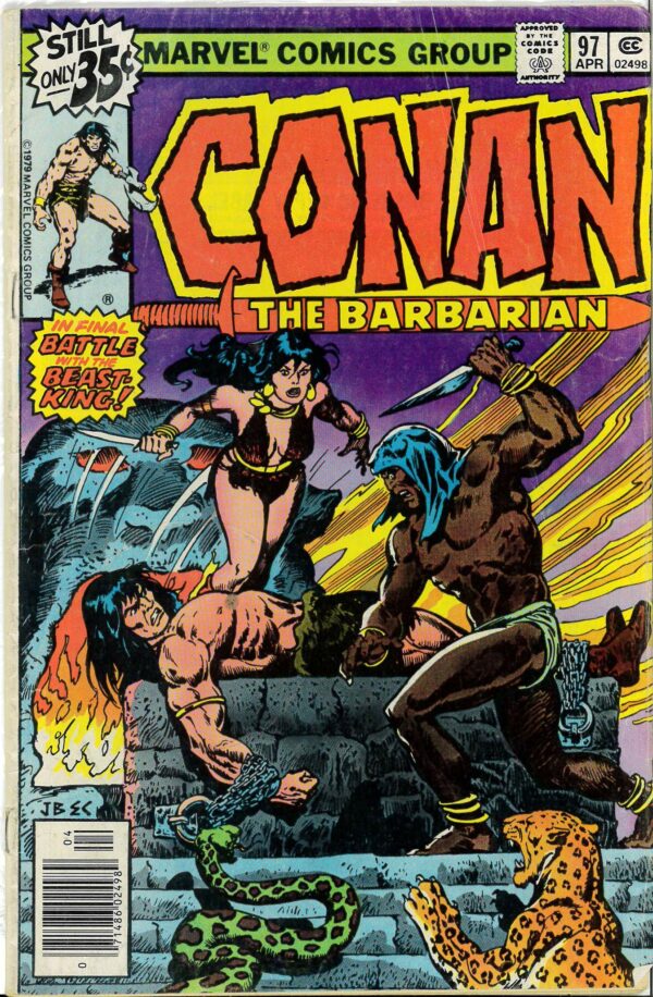 CONAN THE BARBARIAN (1970-1993 SERIES) #97: Belit: VG/FN