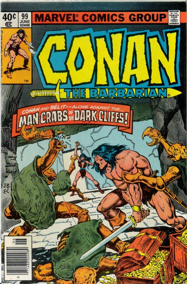 CONAN THE BARBARIAN (1970-1993 SERIES) #99: Belit: Newsstand: VF/NM