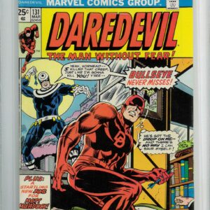DAREDEVIL (1964-2018 SERIES) #131: Origin & 1st app Bullseye – Halo Graded 7.0 DAREDEVIL (1964-2018 SERIES) #131: Origin & 1st app Bullseye – Halo Graded 7.0