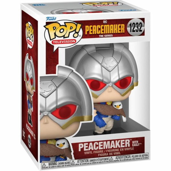 POP TELEVISION VINYL FIGURE #1232: Peacemaker with Eagly: Peacemaker