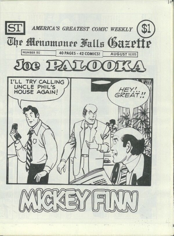 MENOMONEE FALLS GAZETTE #192: NM