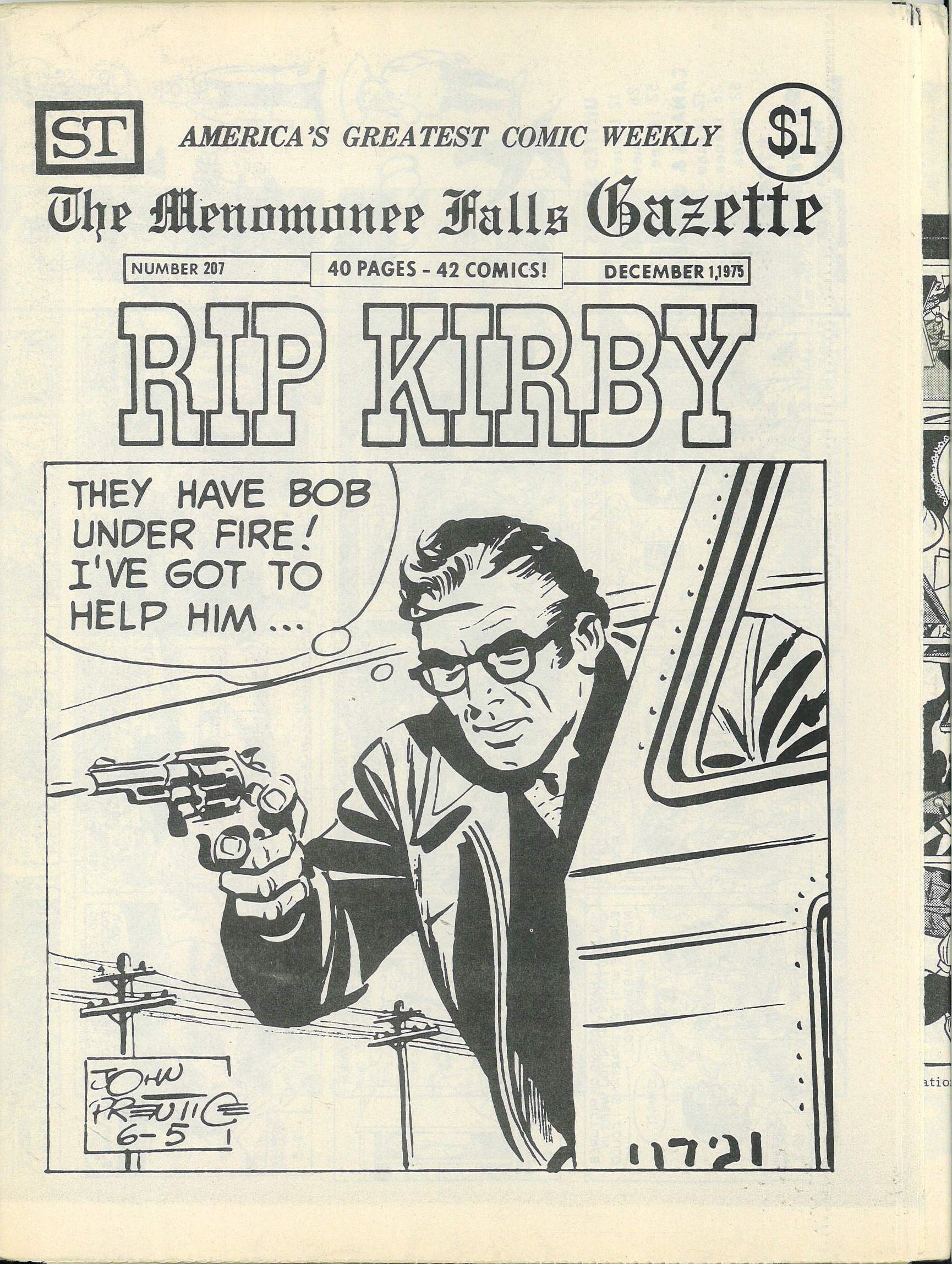 MENOMONEE FALLS GAZETTE #207: NM MENOMONEE FALLS GAZETTE #207: NM