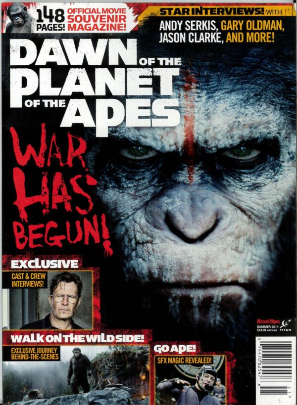 DAWN OF THE PLANET OF THE APES SPECIAL MAGAZINE