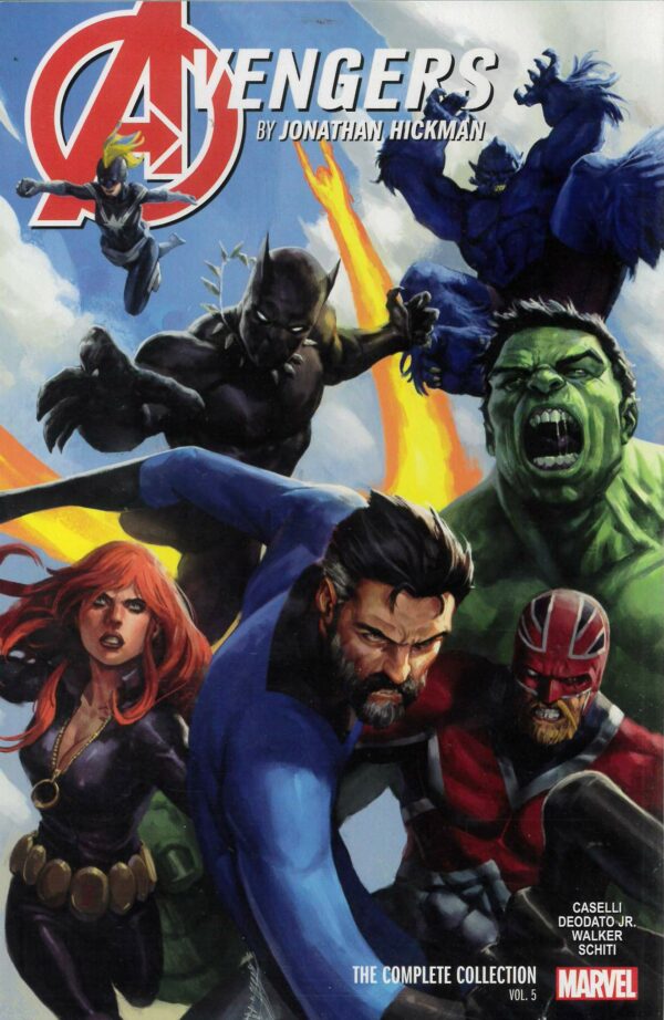 AVENGERS BY HICKMAN COMPLETE COLLECTION TP #5