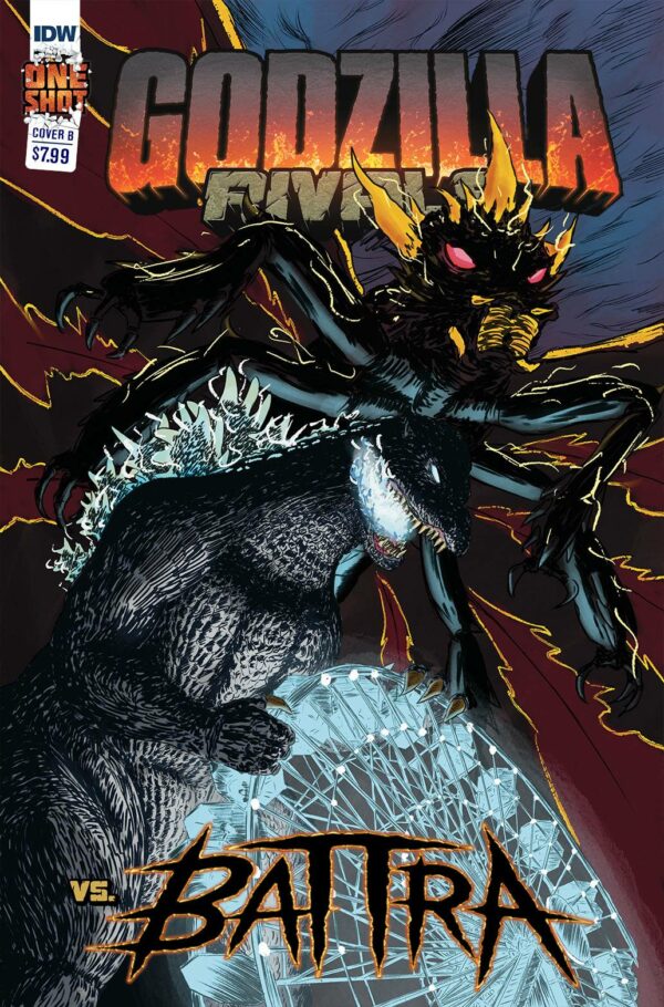 GODZILLA RIVALS #5: Godzilla vs Battra (Mark Martinez cover B)