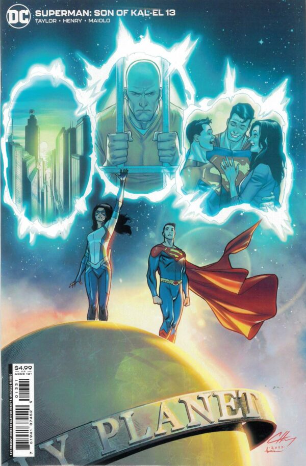 SUPERMAN: SON OF KAL-EL #13: Clayton Henry RI cover C