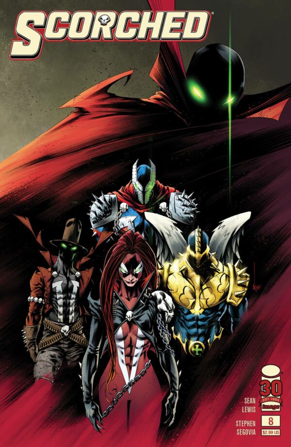 SPAWN: THE SCORCHED #8: Kevin Keane cover B