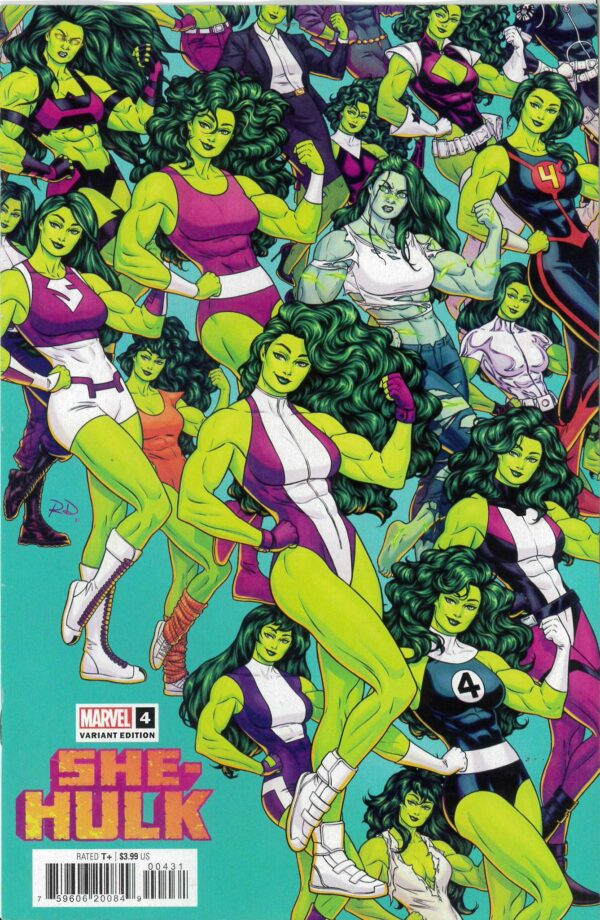 SHE-HULK (2022 SERIES) #4: Russell Dauterman cover