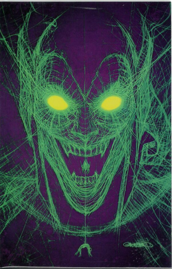 AMAZING SPIDER-MAN (2022 SERIES) #1: Patrick Gleason Web Head Green Goblin virgin cover (COA)