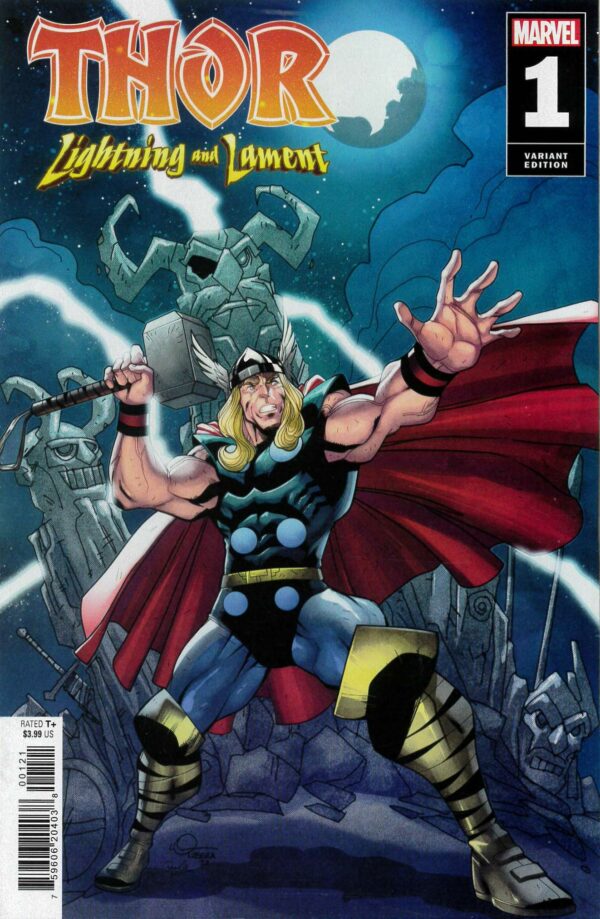 THOR: LIGHTNING AND LAMENT #1: Logan Lubera cover