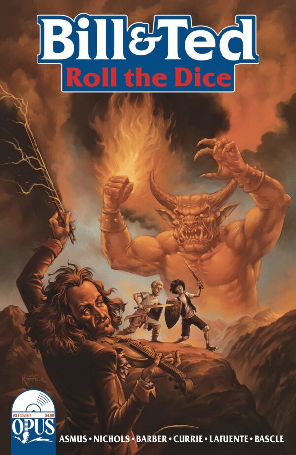 BILL & TED ROLL THE DICE #3: Lukas Ketner cover A