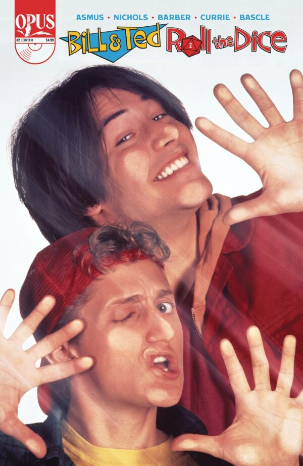 BILL & TED ROLL THE DICE #2: Photo cover B