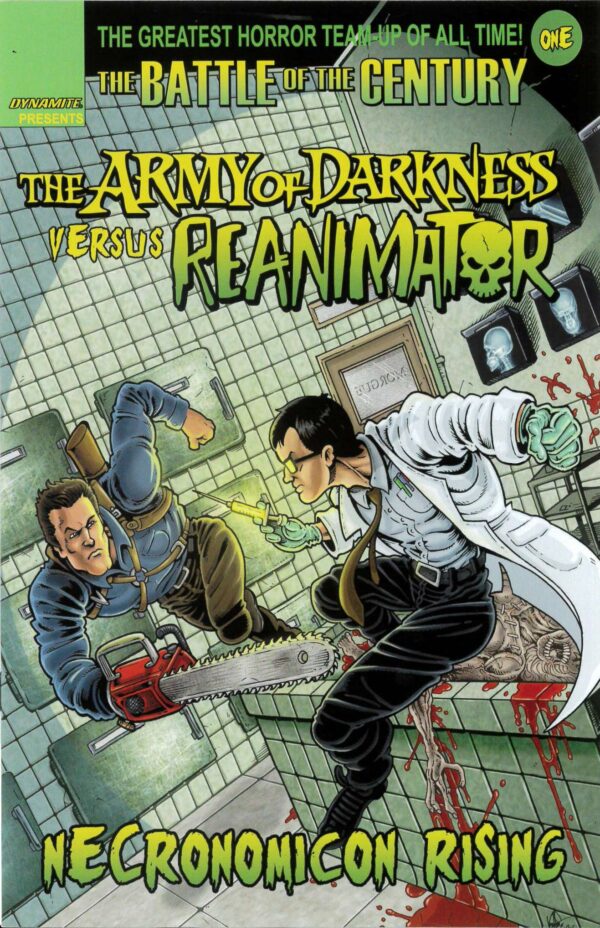 ARMY OF DARKNESS V REANIMATOR: NECRONOMICON RISING #1: Ken Haeser cover P