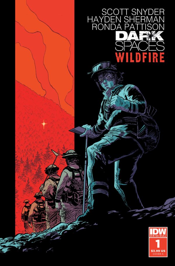 DARK SPACES: WILDFIRE #1: Hayden Sherman cover A