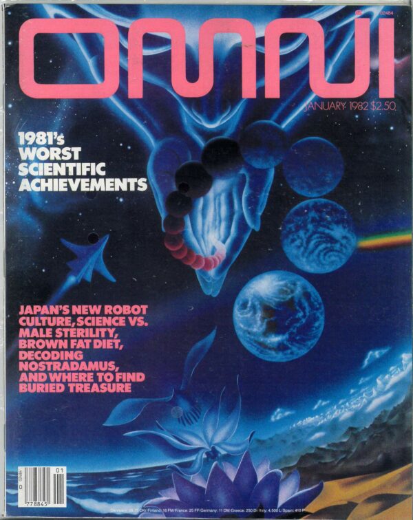 OMNI MAGAZINE (1978-1995 SERIES) #404: Volume 4 Issue 4 (January 1982) NM