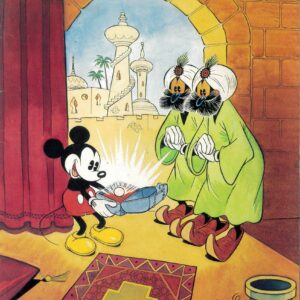 MALCOLM WILLITS COLLECTION MICKEY MOUSE PAINTINGS: by Floyd Gottfredson – NM