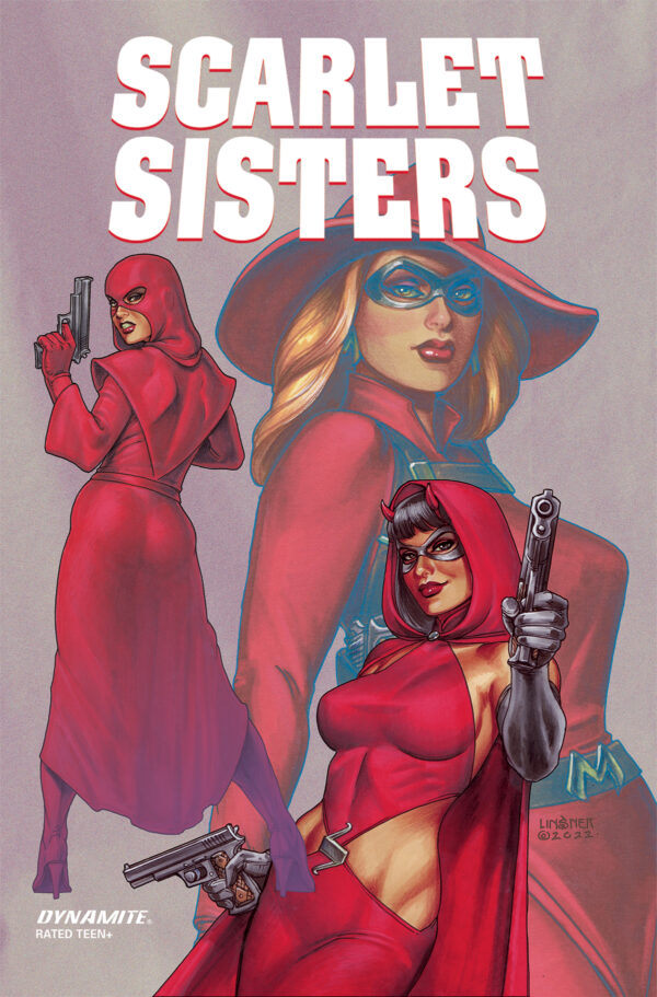 SCARLET SISTERS: Joseph Michael Linsner cover A