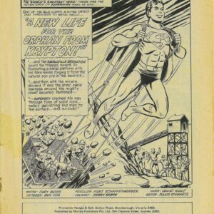 ORPHAN FROM KRYPTON: 0.3 INC