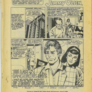 SUPERMAN’S PAL JIMMY OLSEN (1982 SERIES): 0.3 INC