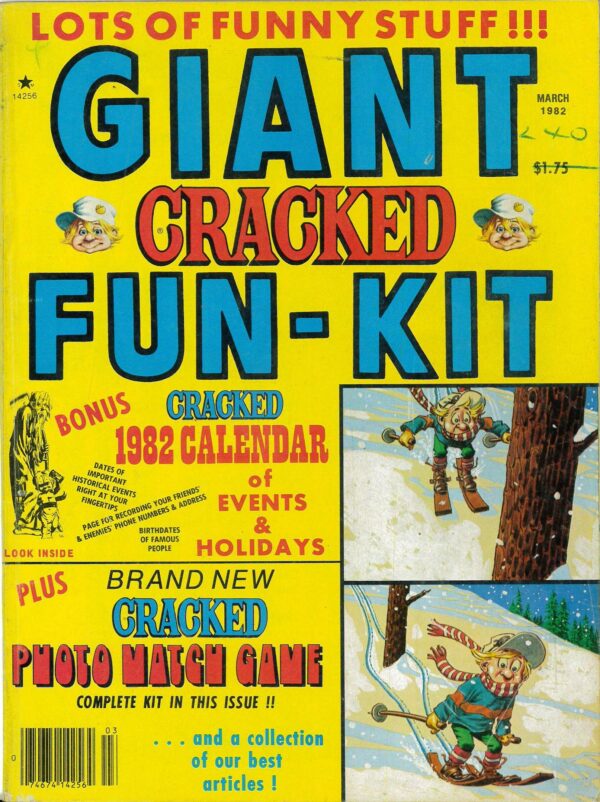 CRACKED: GIANT CRACKED #8203: March 1982
