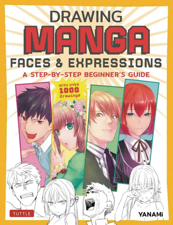 DRAWING MANGA FACES & EXPRESSIONS: NM