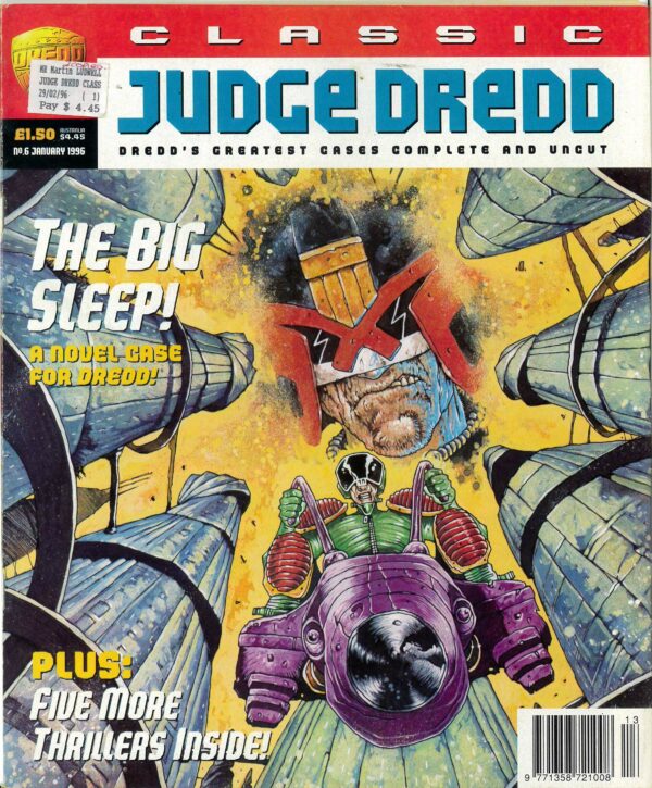 JUDGE DREDD CLASSIC (1995-1997 SERIES) #6