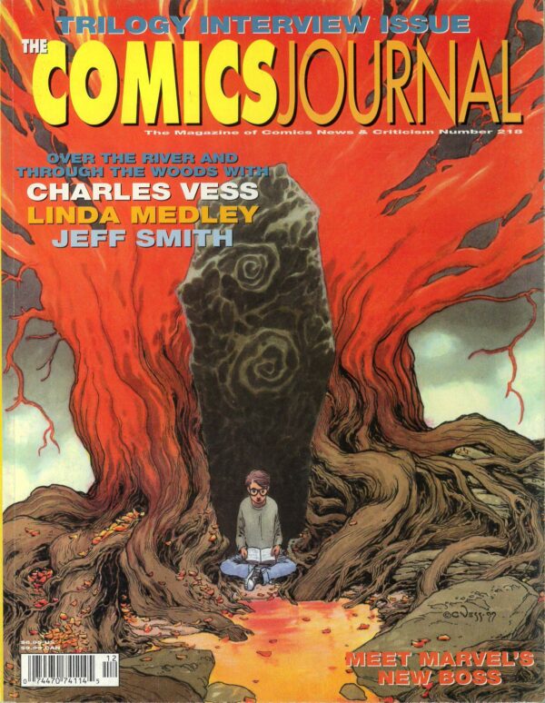 COMICS JOURNAL #218: Charles Vess, Linda Medley, Jeff Smith