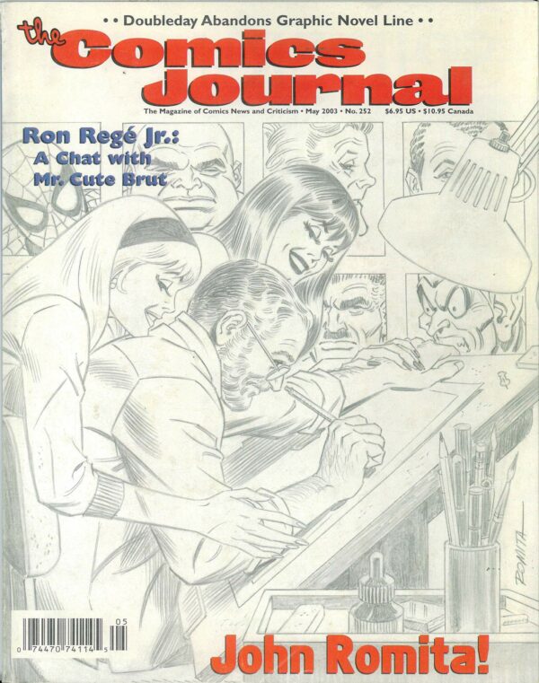 COMICS JOURNAL #252: John Romita Sr.