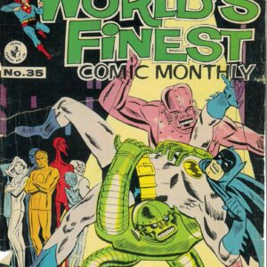 SUPERMAN PRESENTS WORLD’S FINEST COMIC MONTHLY (65 #35: GD – cover detached