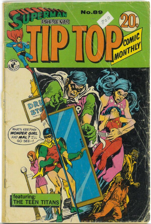 SUPERMAN PRESENTS TIP TOP COMIC MONTHLY (1965-1973 #89: GD (cover detached)