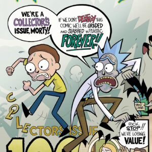 RICK AND MORTY #100: Troy Little cover A