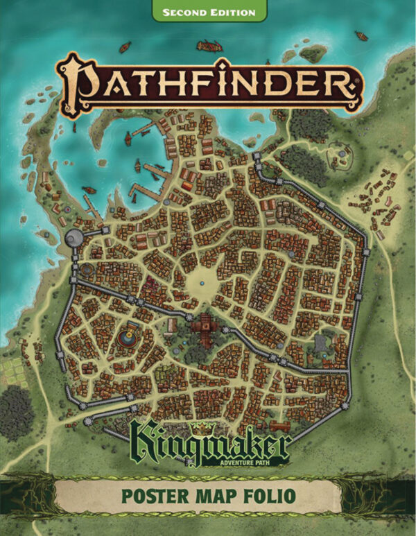 PATHFINDER RPG (P2) #136: Kingmaker Poster Map Folio