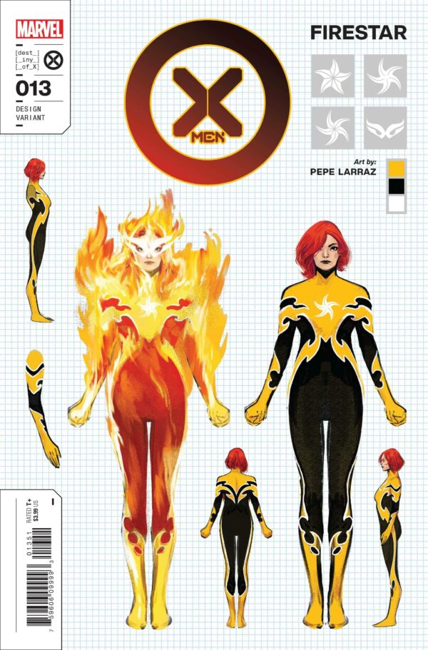 X-MEN (2021 SERIES) #13: Pepe Larraz Design cover E