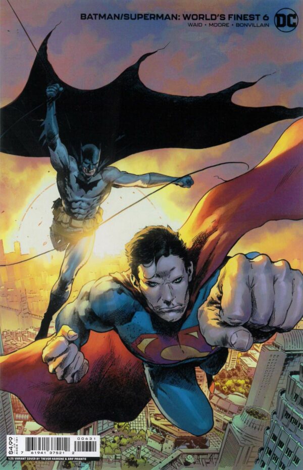 BATMAN/SUPERMAN: WORLD’S FINEST #6: Trevor Hairsine RI cover D