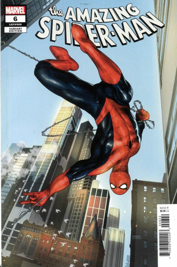 AMAZING SPIDER-MAN (2022 SERIES) #6: Taurin Clarke cover