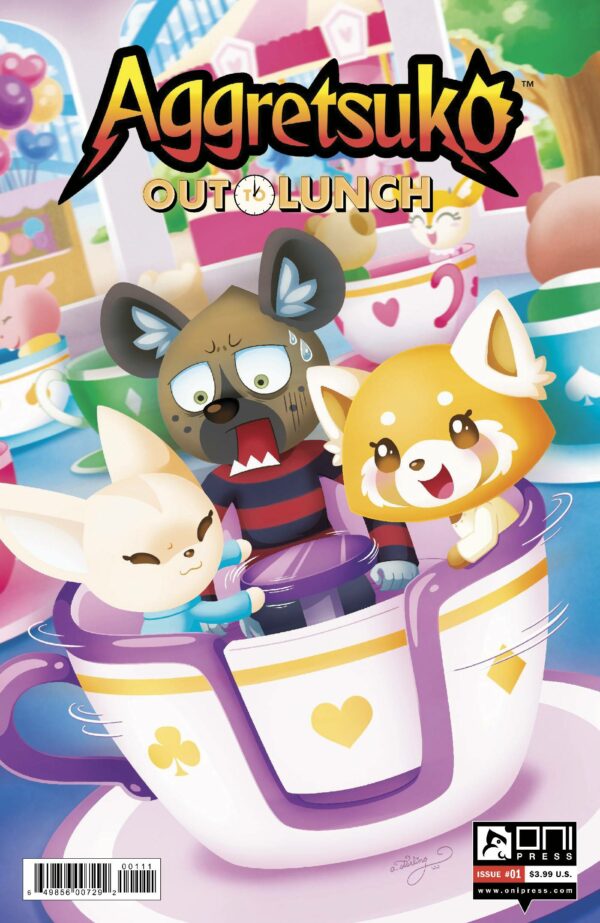 AGGRETSUKO: OUT TO LUNCH #1: Abigal Dalhouse cover A