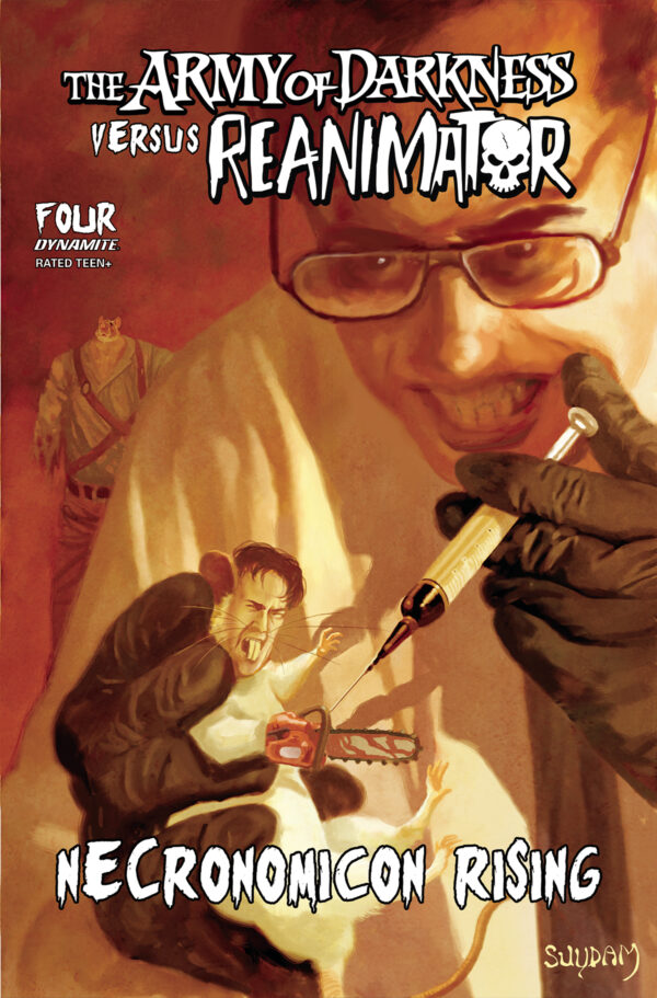 ARMY OF DARKNESS V REANIMATOR: NECRONOMICON RISING #4: Arthur Suydam cover C