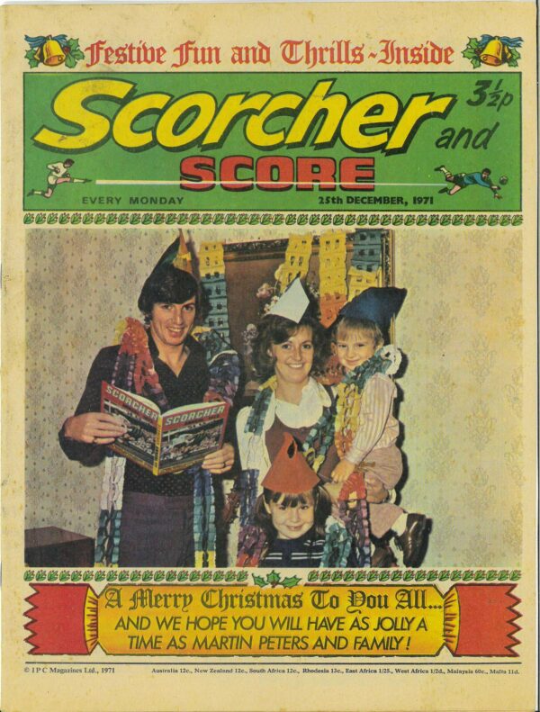 SCORCHER (AND SCORE) #103: December 25th, 1971