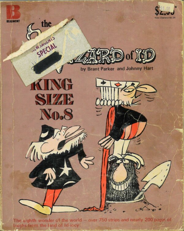 WIZARD OF ID KING SIZE #8: GD/VG
