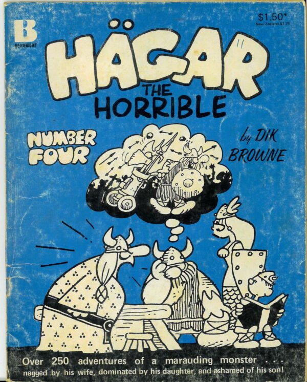 HAGAR THE HORRIBLE (1976 SERIES) #4: VG/FN