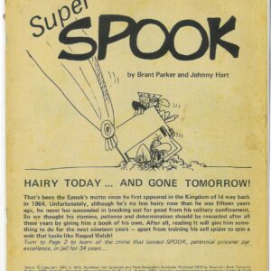WIZARD OF ID: VARIOUS ONE SHOTS #1: Super Spook – INC – coverless