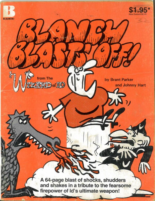 WIZARD OF ID: VARIOUS ONE SHOTS #10: Blanch Blast Off! – VG